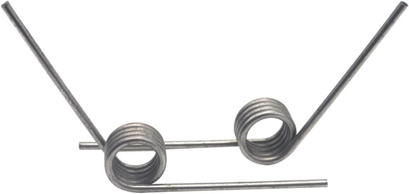 Torsion Handle Return Spring Detatcher Spring Torsion Springs，Corrosion-resistant Spring Steel Mechanical Torsion Springs Pressure Compression Spring，5pcs Torsion Spring 135 Degree Wire Diameter 2mm T