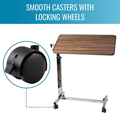 DMI Tilt-Top Rolling Overbed Table #TOP9