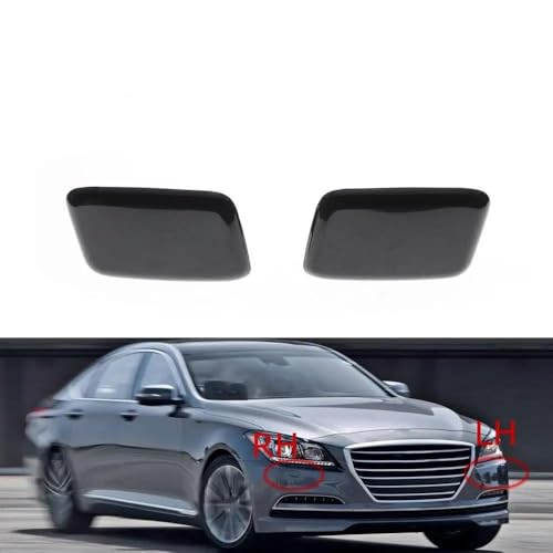 Soczewka reflektora 98681B1000 do Hyundai do Genesis G80 2015 2016 2017 przednia osłona dyszy spryskiwacza reflektora spryskiwacza wody pokrywa reflektora samochodu osłona reflektora
