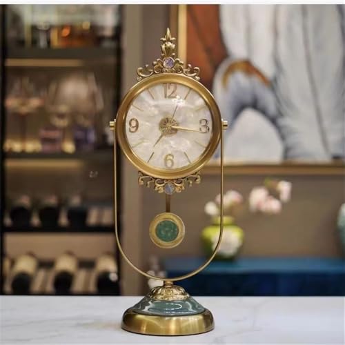 Reloj de mesa elegante de estilo retro para regalar en ocasiones 7