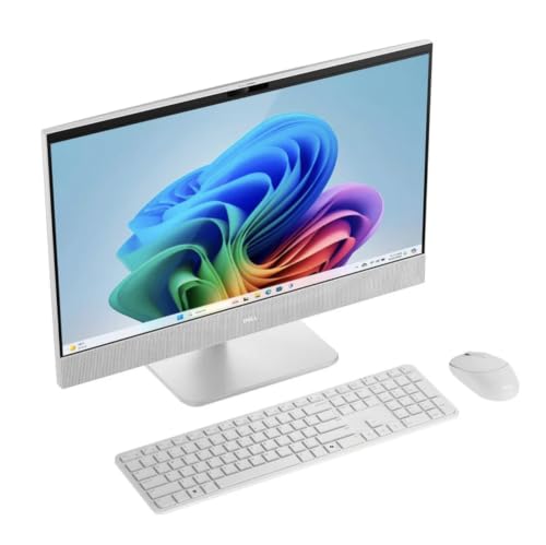 Image of Dell 24 All-in-One Desktop 23.8 inch Touchscreen IPS FHD Display (Intel Core Ultra 7 355, 32GB DDR5, 8TB SSD, WiFi 7, Webcam, Bluetooth 6, Wireless KB&M, Win 11 Pro)