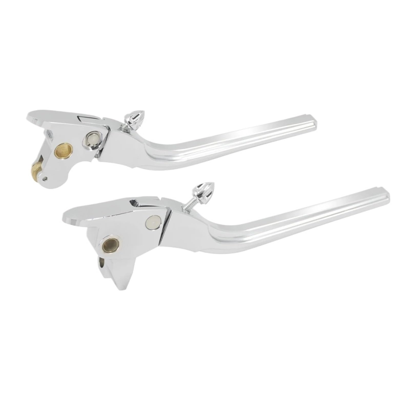 YWQJIOPM Motorcycle Brake Clutch Lever Motorcycle Brake Clutch Hand Levers Adjustable for Touring Electra Street for Road Glide for Road King FLHR FLTRX 14-2016
