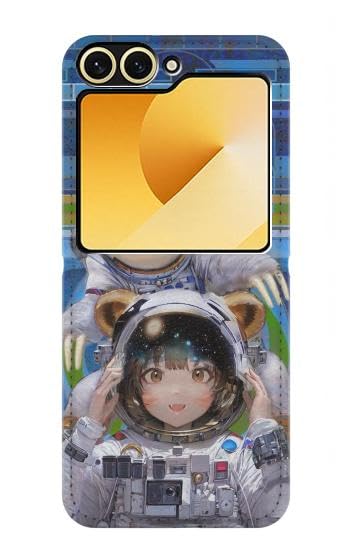 Carcasa Samsung Galaxy Z Flip 6 estilo astronauta para proteger tu móvil a diario