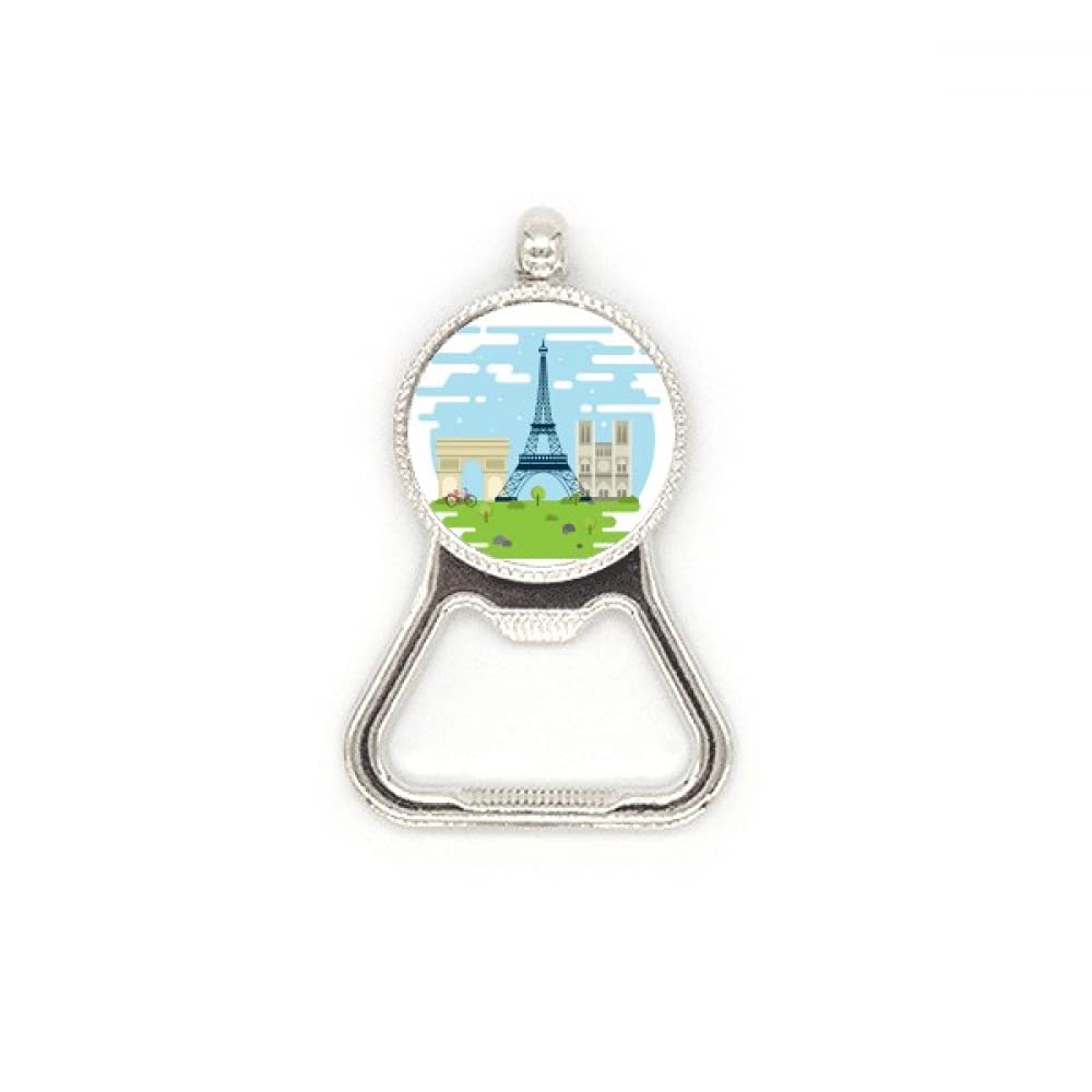 Décapsuleur acier inoxydable Tour Eiffel pour vos apéritifs et soirées d'été