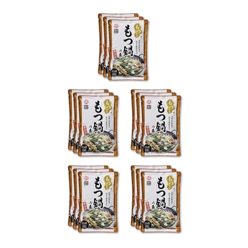 Vandro もつ鍋の素(もつ入り)醤油味 330g×3食入 ×5 食 (Vandroロゴ付包装)