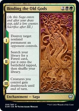 Magic: The Gathering - Binding The Old Gods - Foil - Kaldheim