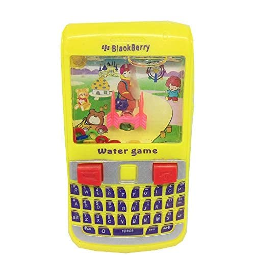 RCMB Creations Plastic Mobile Phone Toy for Kids Handheld Phone Video Game, Water Ring Toss Game for Kids Boys Girls