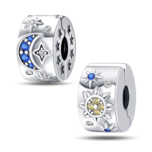 ChenYuTe 925 Charms in Argento Sterling per Bracciali, charm Compatibile con Bracciali Europei e Collana Donne