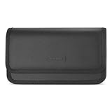 @@BNY-WIRELESS LEATHER Belt Holster Pouch Clip For Samsung Galaxy MEGA 6.3, HTC ONE MAX. NOKIA LUMIA 1520, include BNY-WIRELESS Universal Random color Such Ball holder