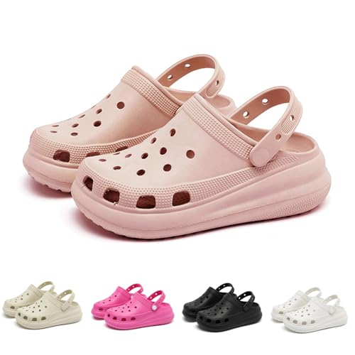 Fashion Platform Clogs Women's Outdoor and Indoor Cloud Slippers Comfortable Casual Pillow Sandals Beach Shoes Running Shoes Walking Shoes Wading Shoes