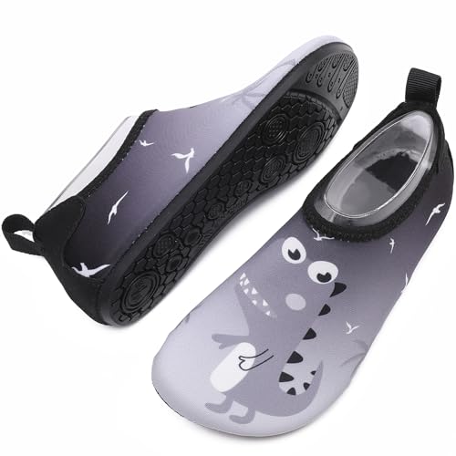 Zapatos de agua para niños y niñas,calcetines de agua de secado rápido para playa,Ultra Ligeros, Totalmente Drenaje, para niños pequeños, jóvenes,piscina,deportes, natación