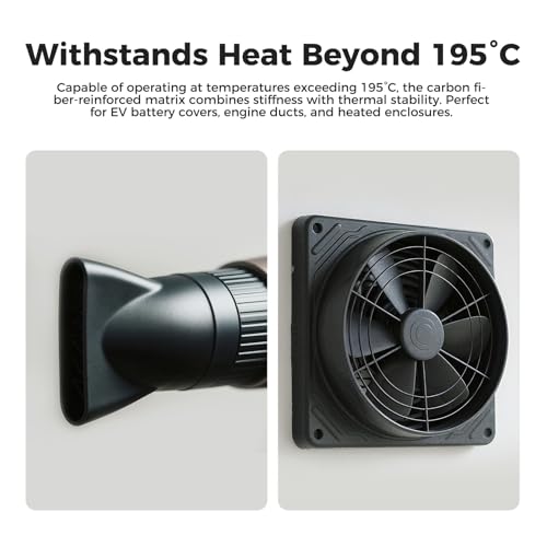 Image of Creality Hyper PAHT-CF Filament 1.75mm 1KG, Carbon Fiber Nylon 3D Printer Filament, Ultra-Strong & High-Temp Resistant, Low Moisture Absorption & High Impact Toughness for Engineering Printing, Black