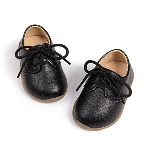 Kidsun Baby Boys Girls Oxford Shoes Classic Loafers Wedding Dress Brogue Formal Lace Up Infant Sneakers Baby Walking Shoes #TOP10