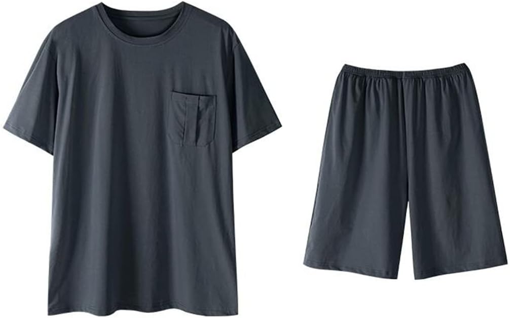 Modal Short-sleeved Shorts Pajamas Men's Thin Ice Silk Home Clothes
