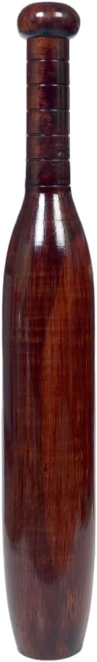 Kushti (2kg - 2.5kg) Wooden Indian Clubs/Mugdar/Meel/Clubbell/Karla Kattai Weight Full Polished (2, Kai Karlai)