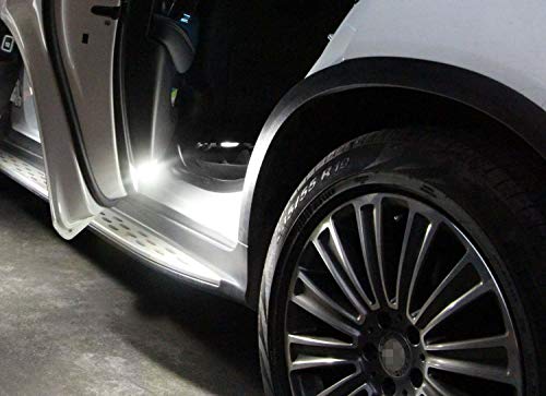 Luces LED Blancas para Puertas Laterales Compatible Mercedes miniatura 5
