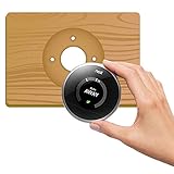 Nest Thermostat Wall Plate, 6 Inch, Bamboo Plate, Fits Generation 1, 2, E Nests