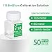 Nynelly 111.8 mS/cm Calibration Solution for Salinity Tester, EC Meter, TDS Meter Calibration,Professional Water Tester Calibration Solution for Precise and Easy Calibration,3 Bottles of 50 ml