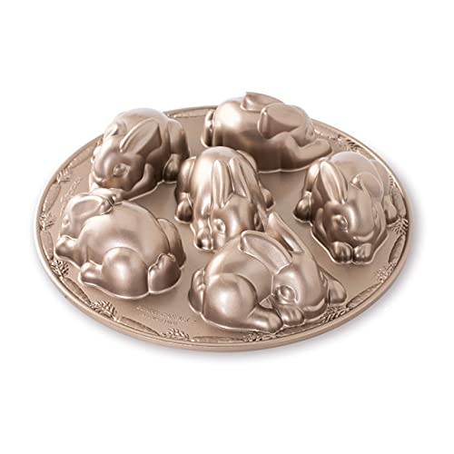 Nordic Ware Baby Bunny Cakelet, 4.5 Cup Capacity, Toffee by Nordic Ware - Used condition - US$24.59