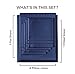 Queen 6 Piece Sheet Set - Comfy Breathable & Cooling - Ultra-Soft Hotel Luxury Bedding Set with 8-16 Inch Deep Pockets - 1 Flat & 1 Fitted Sheet & 4 Pillowcases - Wrinkle Free & Easy Care - Navy Blue
