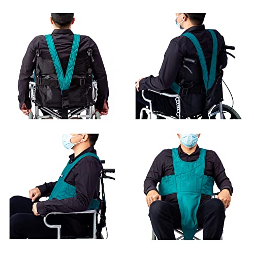Wheelchair Safety Belt-Medical Vest Anti-Fall Restraint Belt, With Adjustable Shoulder Strap, Non-Slip And Anti-Fall, Suitable For The Disabled Or The Elderly, Ensuring Comfort And Safety #TOP1