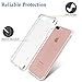 TheCoos Compatible for iPhone 8 Plus iPhone 7 Plus Case Shock-Absorption Bumper Cover Anti-Scratch Clear