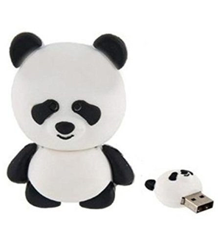 Microware Panda Rubber Shape Designer 8 GB Pen Drive