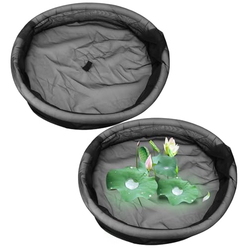 Sacolin 2 Pcs Floating Island Plant Protector, 23.6 in Round