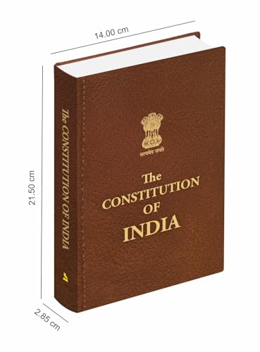 Image of E CONSTITUTION OF INDIA (Hardcover Edition) Human rights | Fundamental rights | Secularism | 106th Amendment with important Case Laws, Q&A Data Bank