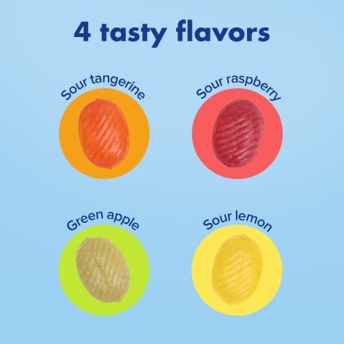Three Lollies Preggie Pop Drops Assorted for Morning Sickness Relief, 21 Count