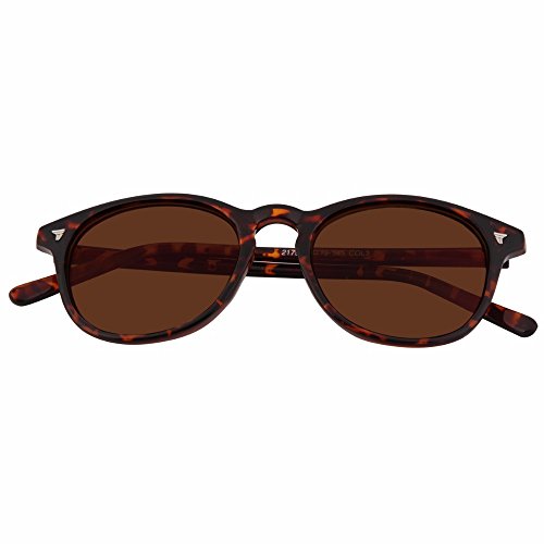 Myopia Nearsighted Glasses -0.50 to -6.00 Stylish Tinted Brown Polarized Sunglasses for Men Women Black or Tortoise Frame (-2.00, Tortoise)3