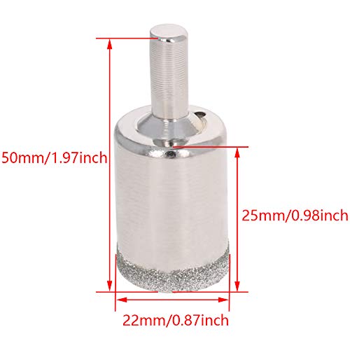 Broca de Diamante 7/8" para Azulejos y Vidrio 3 Pzas miniatura 2
