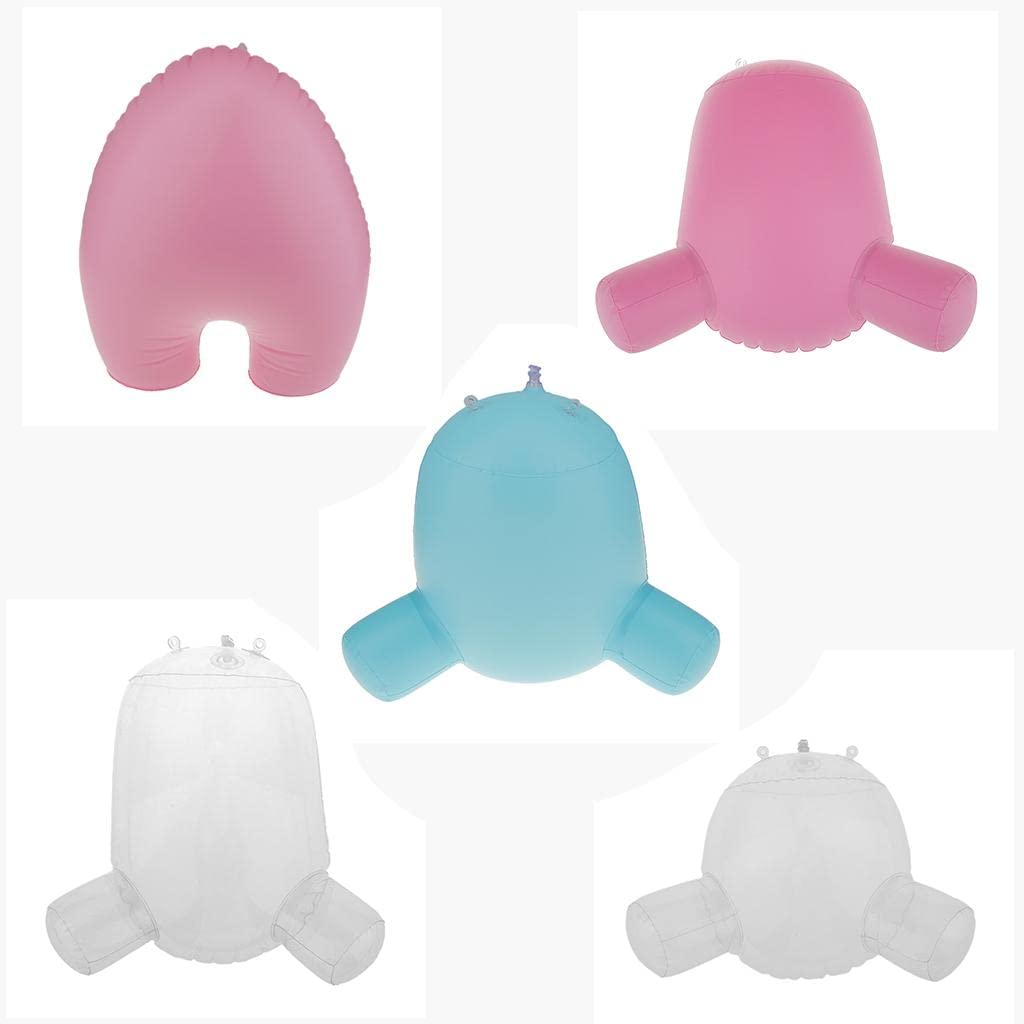 CALANDIS25Cm Blow Up Hip Inflatable Mannequin for Diaper Window Shop Display Clear M