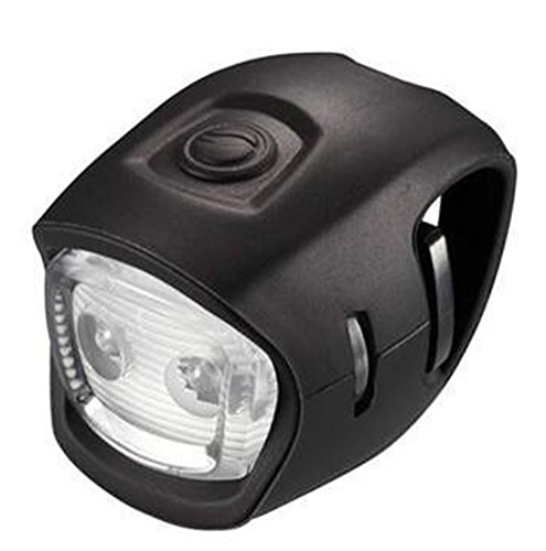 saysure – Giant Bike ciclismo bicicleta LED numen mini de 2 LED frontal Safety Lights Lamp Flash Light Light for Bike Black, GMK de BG de SPT de 000352