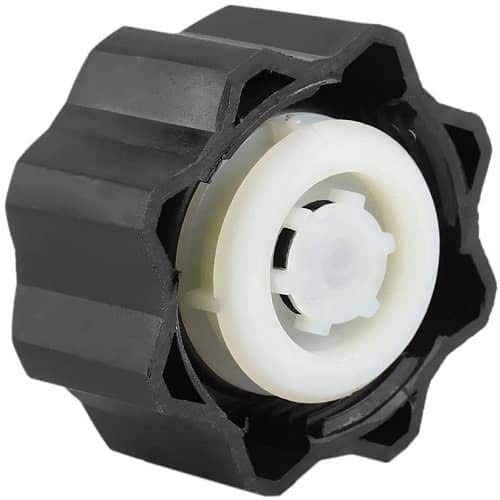 AUTOZOCO Tapon del deposito de liquido refrigerante, Tapón del radiador, Tapa del tanque de refrigerante, OEN 1306.C9-1306.E4, Compatible con Peugeot, Negro - imagen 3