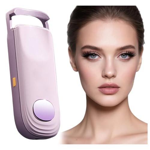 Rizador de Pestañas Térmico Eléctrico Listo en 3s con Cabezal Ancho de 35mm, 4 Temperaturas Hasta 75°C y Calor Constante NTC para Rizado 24h Allen Wimperntypen