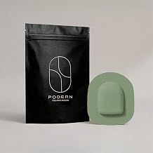 Fashion Set - Reusable Omnipod Cover - Slim, Low-Profile, Matte Finish for Diabetic Insulin Pumps and Matching Overlay Tapes. Fern