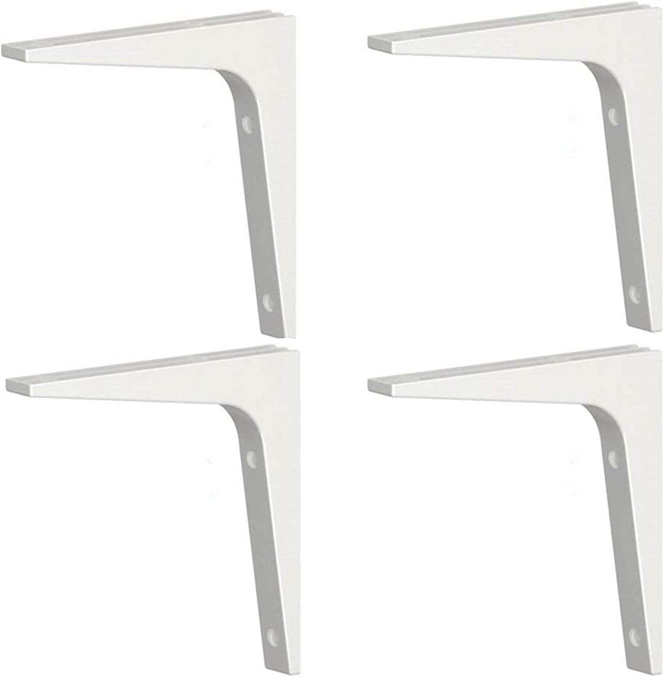 Ikea Shelf Bracket Ekby Stodis (4 Pack) White 6.75 X 6.75"