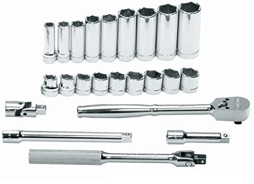 Williams WSB-23HF 23-Piece 3/8-Inch Drive Socket and Drive Tool Set