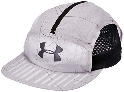 Under Armour Men's Packable Run Cap, Mod Gray//Black, One Size Fits All