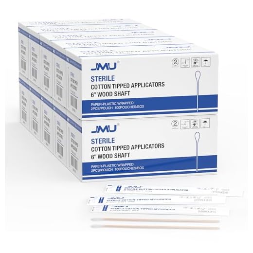 Sterile Cotton Tipped Applicators for Medical Use