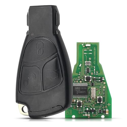 Télécommande de centralisation auto Mercedes 3 boutons fréquence 433Mhz