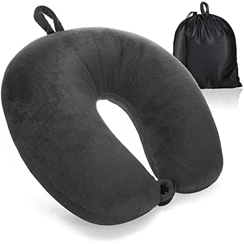 com-four® Oreiller Cervical en Mousse à Mémoire Cover