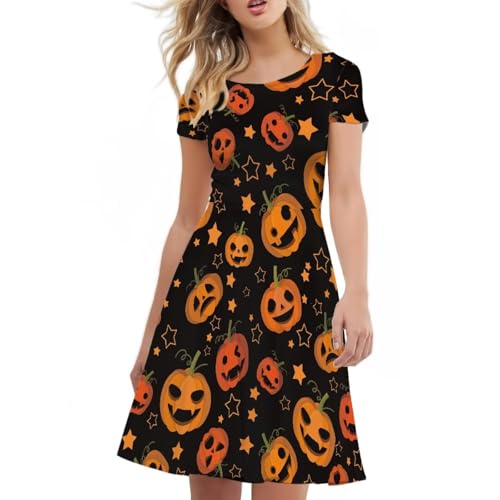 Image of Forchrinse Native Aztec Style Black White Geometric Women's Midi Dress Casual Long Dress Round Neck Swing Dress