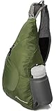 OutdoorMaster ワンショルダーバッグ 斜めがけバッグ ボディバッグ メンズ レディース 折り畳み収納可能 アウトドア軽量 防水 7色 (オリーブ)