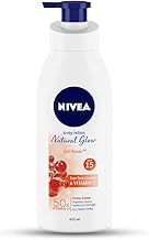 Nivea Natural Glow Cell Repair Body Lotion | With SPF 15 and 50X Vitamin C | 13.52 Fl Oz | Pack of 1