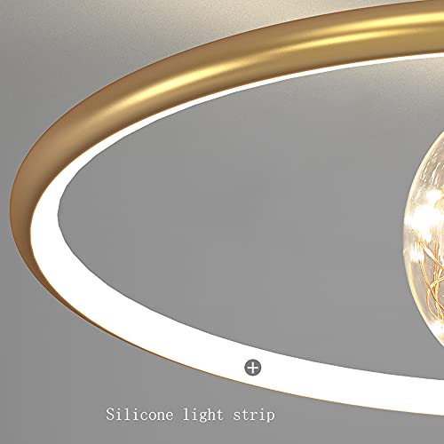 Plafonniers LED cuisine et chambre à coucher luminaire d'intérieur dimmable 55cm