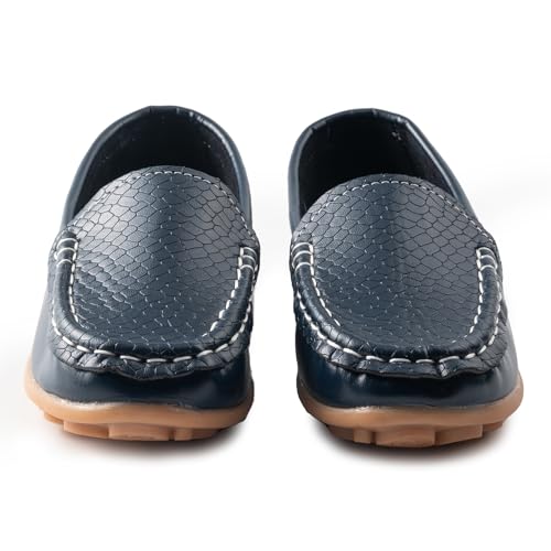 Image of Boys Girls Loafers Dress Flats Slip-On Oxford Casual Moccasins School Walking Boat Shoes(Toddler /Little Kid /Big Kid)