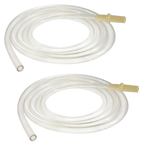 Nenesupply Tubing x 2 Compatible with Pump in Style Advanced Breastpump Replacement Parts for Medela Tubing Transparent Plastic Tubing Not Original Medela Pump Parts