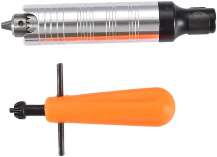 Flex Shaft Key Drill Chuck Handle Handpiece Accessory Replacement 0.3-4mm for Rotary Tool Hanging Grinder Carver